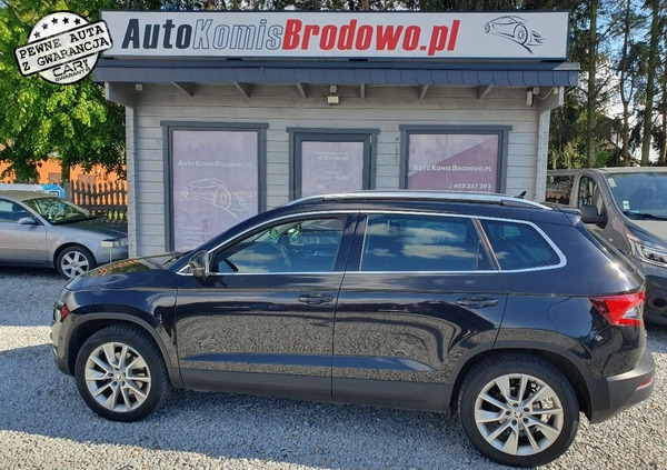 Skoda Karoq cena 89900 przebieg: 81000, rok produkcji 2018 z Człopa małe 781